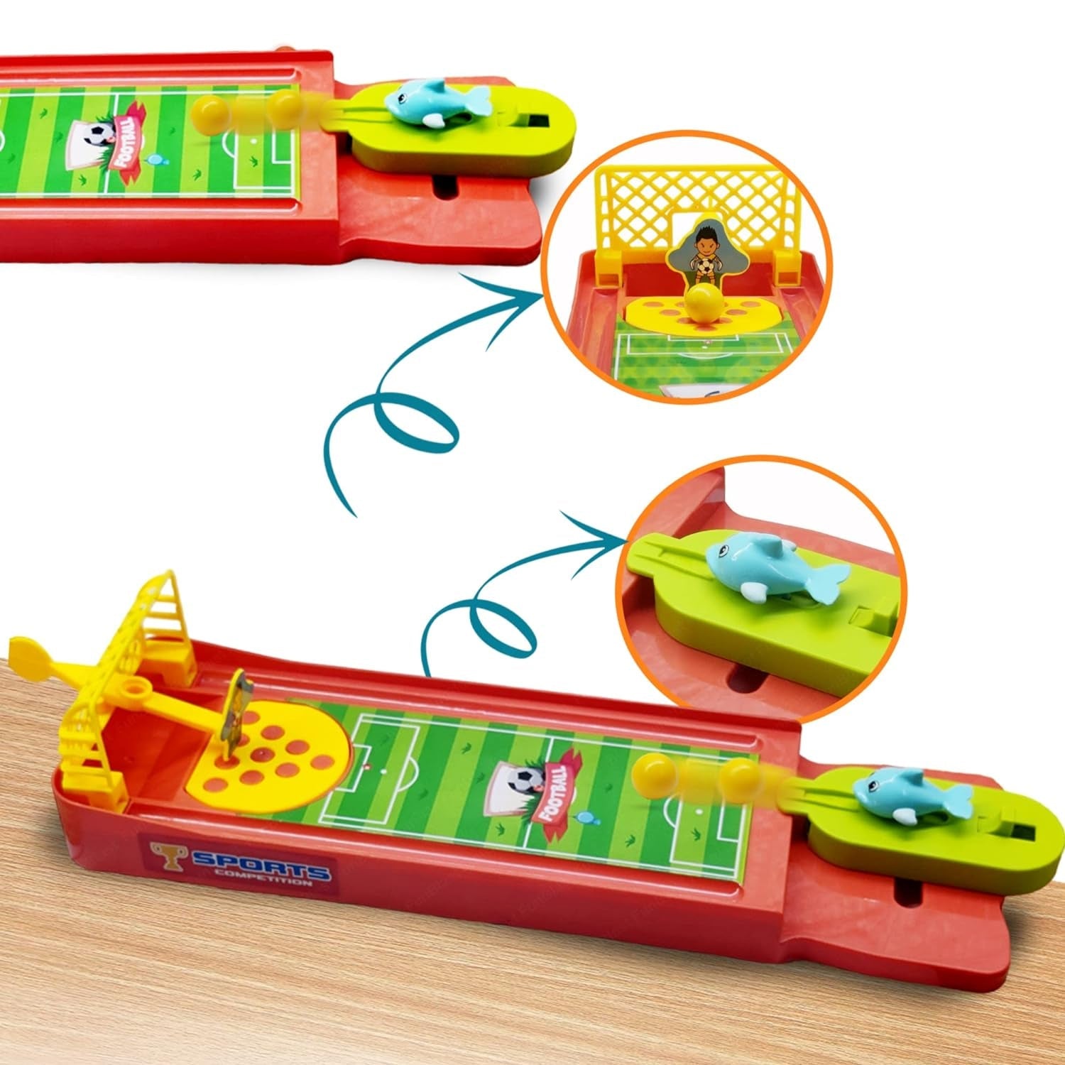 Mini Table Top Finger Football Game for Kids-Desktop Game for Kids & Adults, Fun Indoor Finger Bowling Game for Boys & Girls, Family Board Game Mini Table Top Finger Football Game for Kids-Desktop Game for Kids & Adults, Fun Indoor Finger Bowling Game for Boys & Girls, Family Board Game